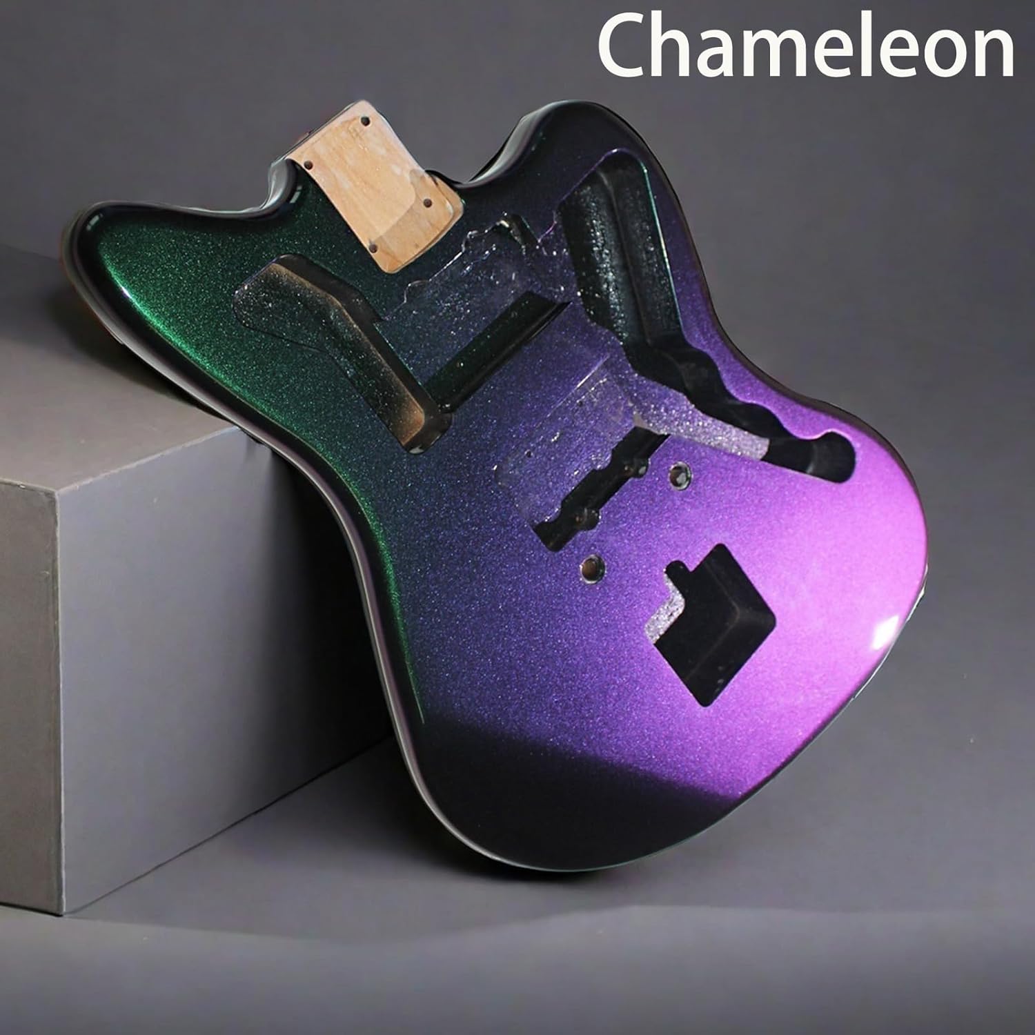 Chameleon Electric Guitar Body Alder Wood High-end Guitar DIY Body JM Style