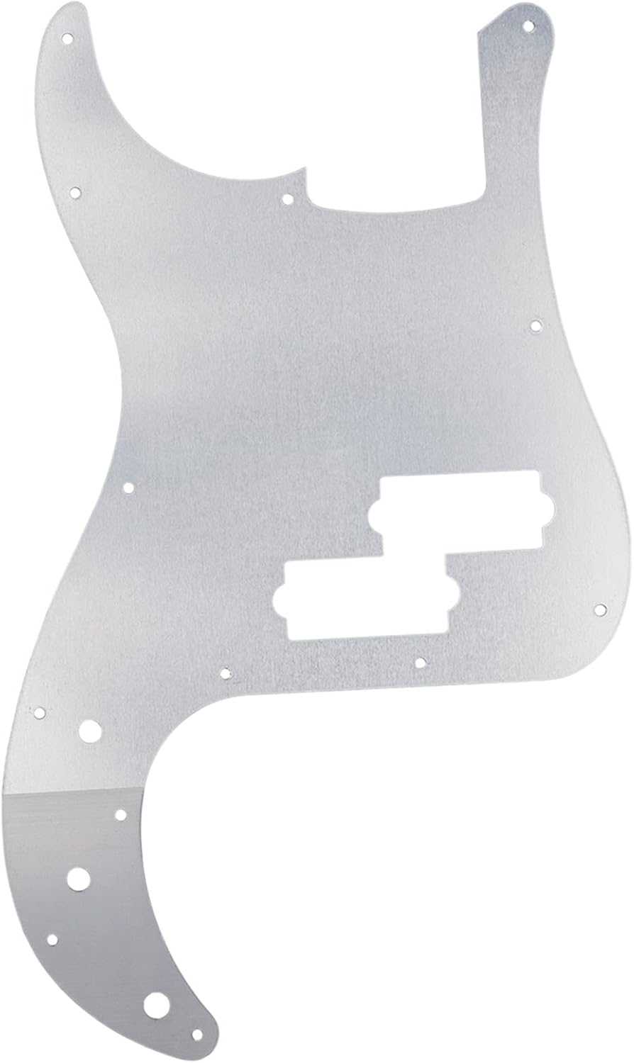 Electric Guitar Pickguard 13-Hole Aluminum Guitar Bass Pickguard for American Standard Guitar Bass