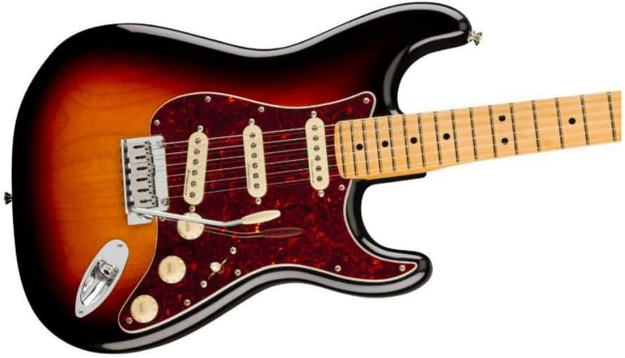Fender Player II Modified Stratocaster Electric Guitar - 3-tone Sunburst, Maple Fingerboard