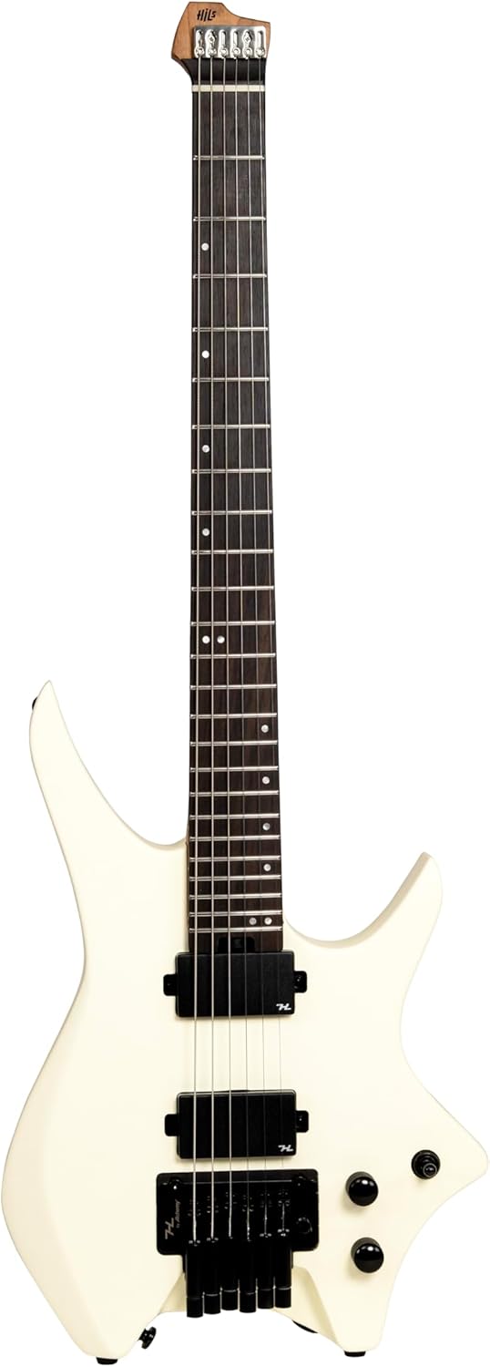 The NEXT HN5 Headless Electric Guitar With Tremolo and Active Pickups (Ivory)