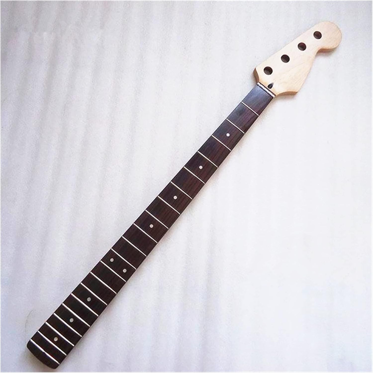 20 Frets Maple Electric Bass Guitar Neck with Rosewood Fingerboard Inlay Dots Guitar Parts Electric Guitar Neck