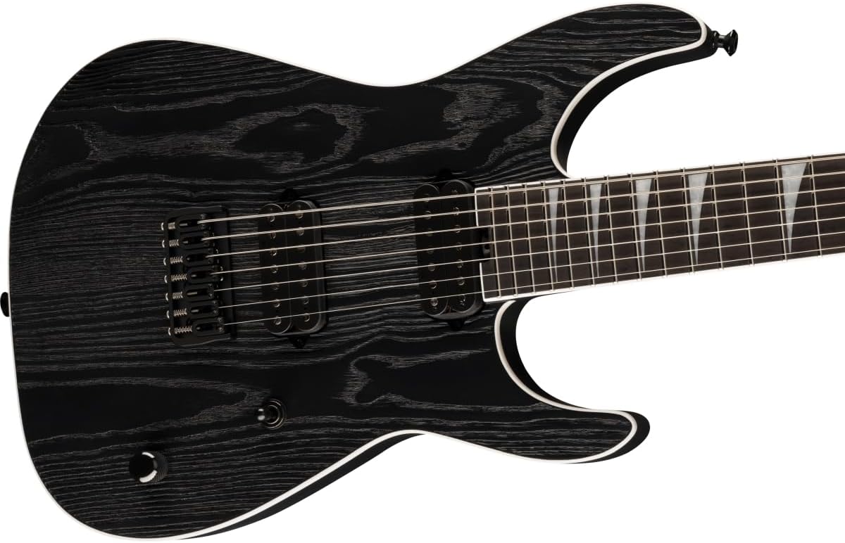 Jackson Pro Series Signature Jeff Loomis Soloist SL7 HT 7-string Electric Guitar - Black Ash