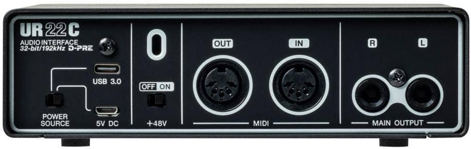 Steinberg UR22C USB 3.0 Studio Bundle with with Cubase AI and Cubasis LE