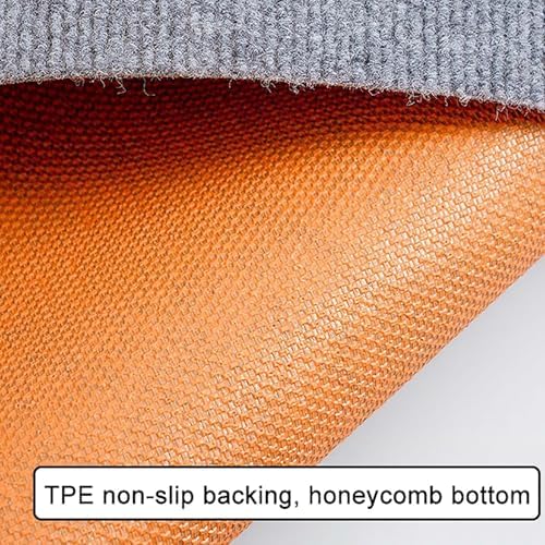 Soundproof Carpet Household Sound-Absorbing and Shock-Absorbing Pad Floor Thickening Fitness Piano Drum Noise Reduction Mat(Milk Color,90x300cm/35.4x118.1in)