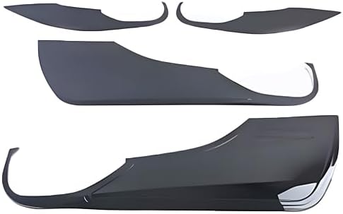 Auto Accessories Fit for Buick Envision 2023 2022 2021 Car Door Armor Cover (Black) Titanium Alloy 4 PCS