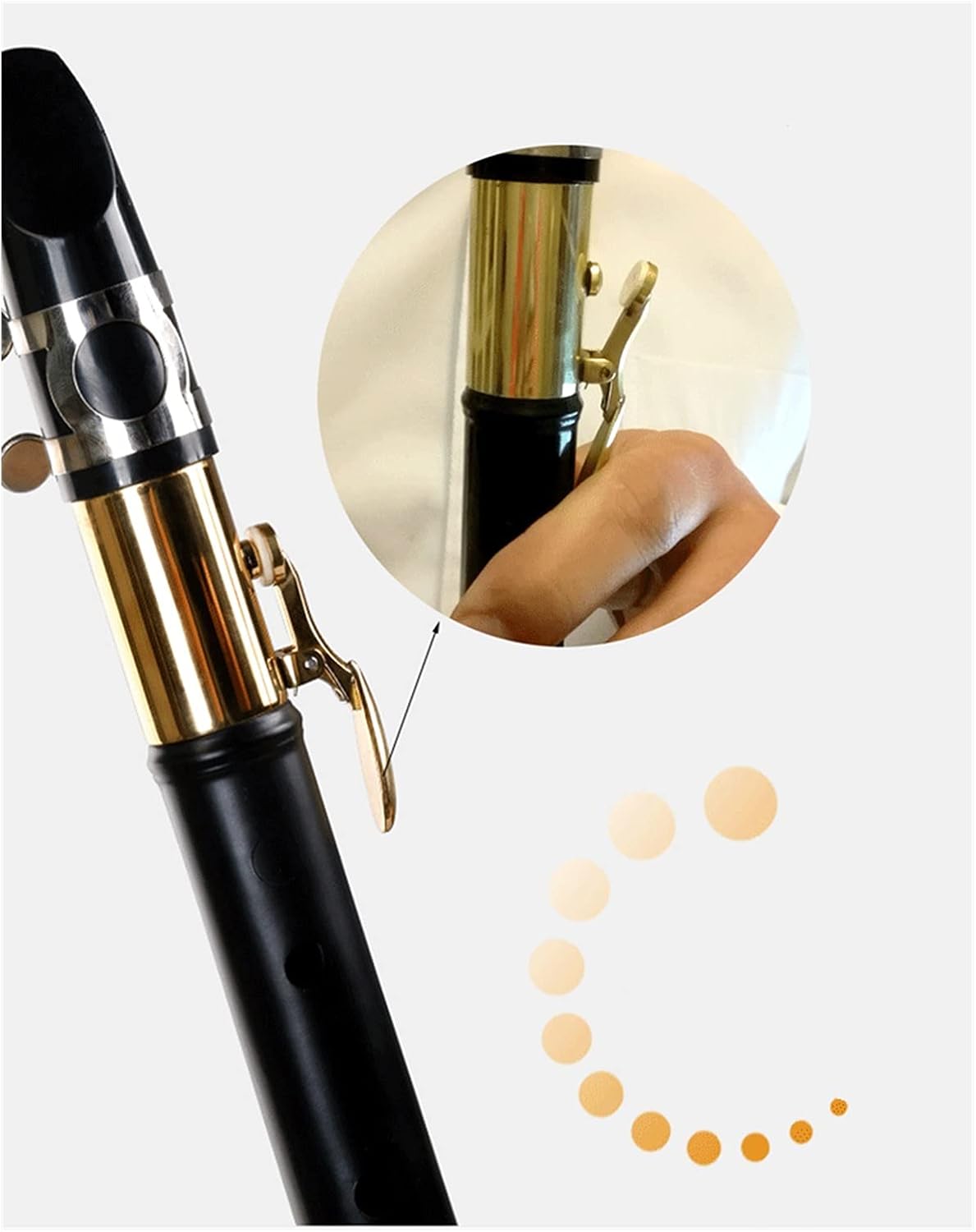 Sax Beginners Kit Simple Small Saxophone Beginner Mini Pocket Suitable for Adults and Children Musical Instruments Wind Instrument (Color : G Tone Black)