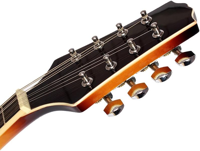 Mandolin Instrument 8-String Acoustic, Basswood Top Steel Strings Rosewood Fingerboard Bridge Guitar Music Instruments For Adults Kit For Beginner Adults and The Higher Stag