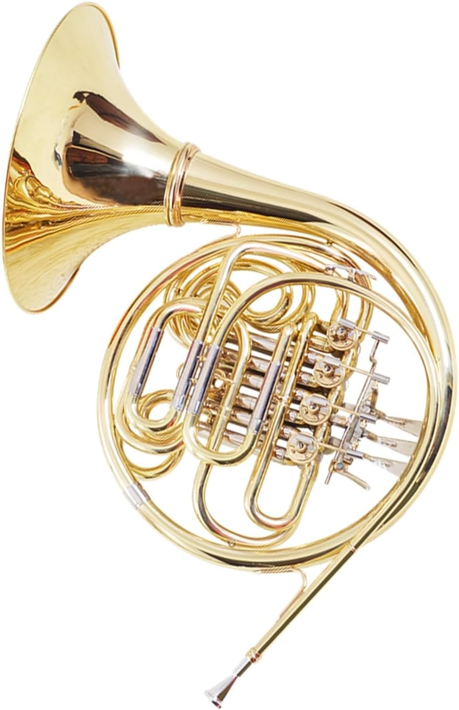 Professional instrument F key double row French horn