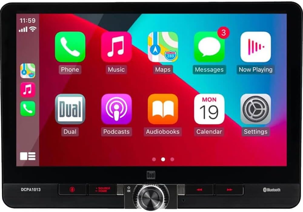 Dual Electronics Dual DCPA1013 1-DIN 10.1