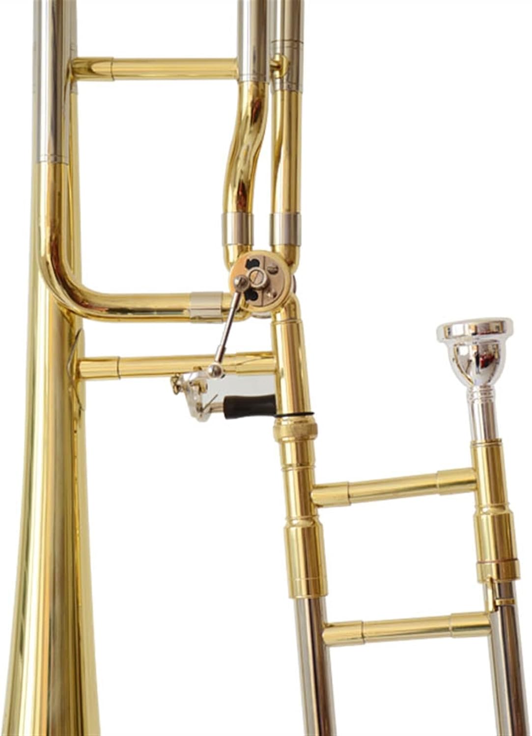 TSTS B-Flat Tenor Trombone Imitation Gold Paint Treatment Beginner Trombone