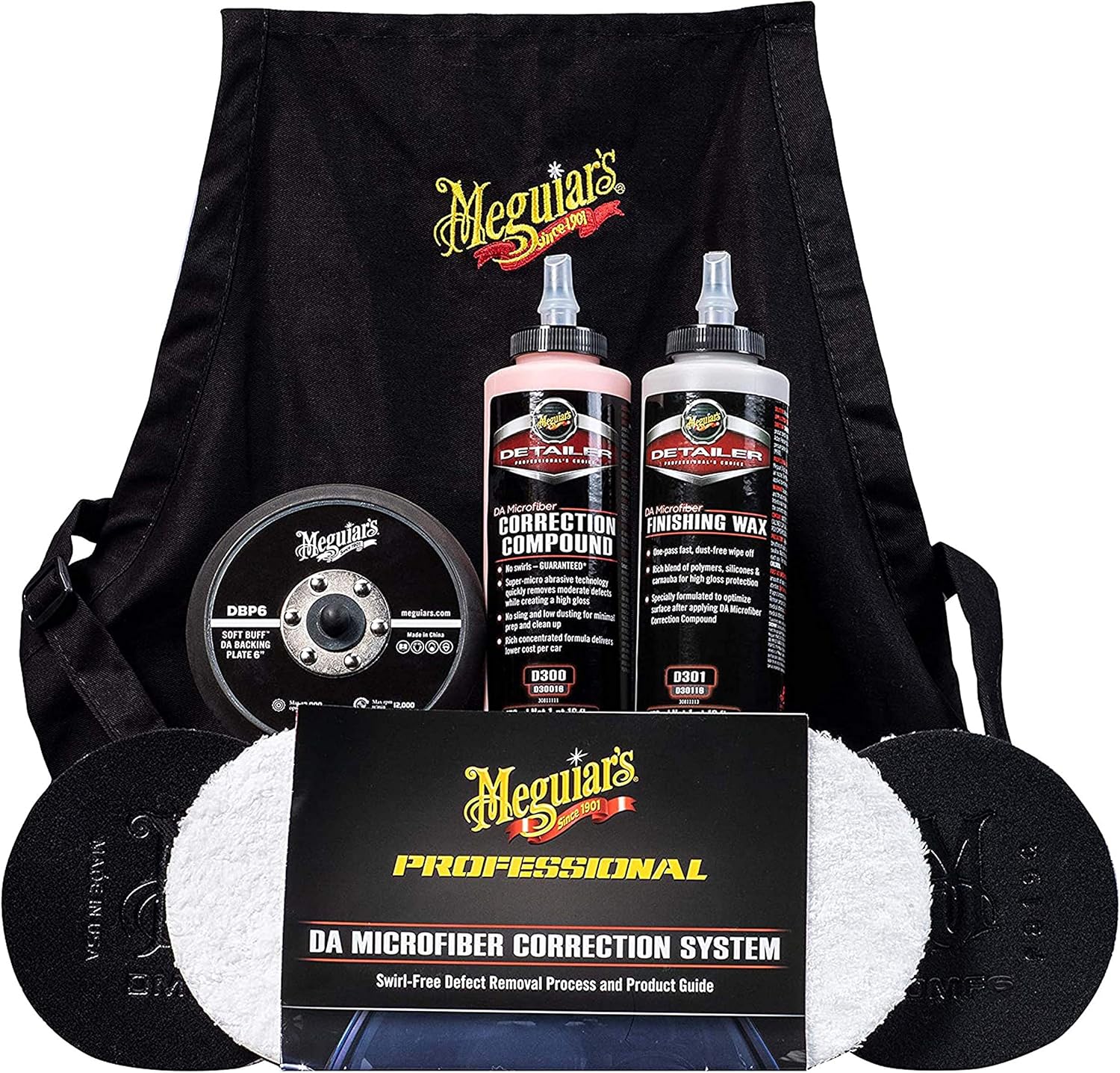 Meguiar's DMCKIT6 DA Microfiber Correction System Kit
