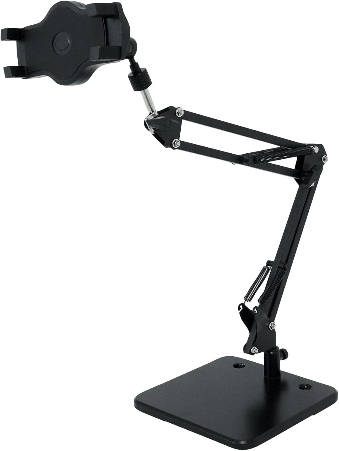 Rockville RCM01 Bundle: Pro Studio Recording Condenser Microphone with Metal Shock Mount, iSTAND 75 Desktop Boom Arm Mic Stand for iPhone, iPad, Webcam, 2-Items