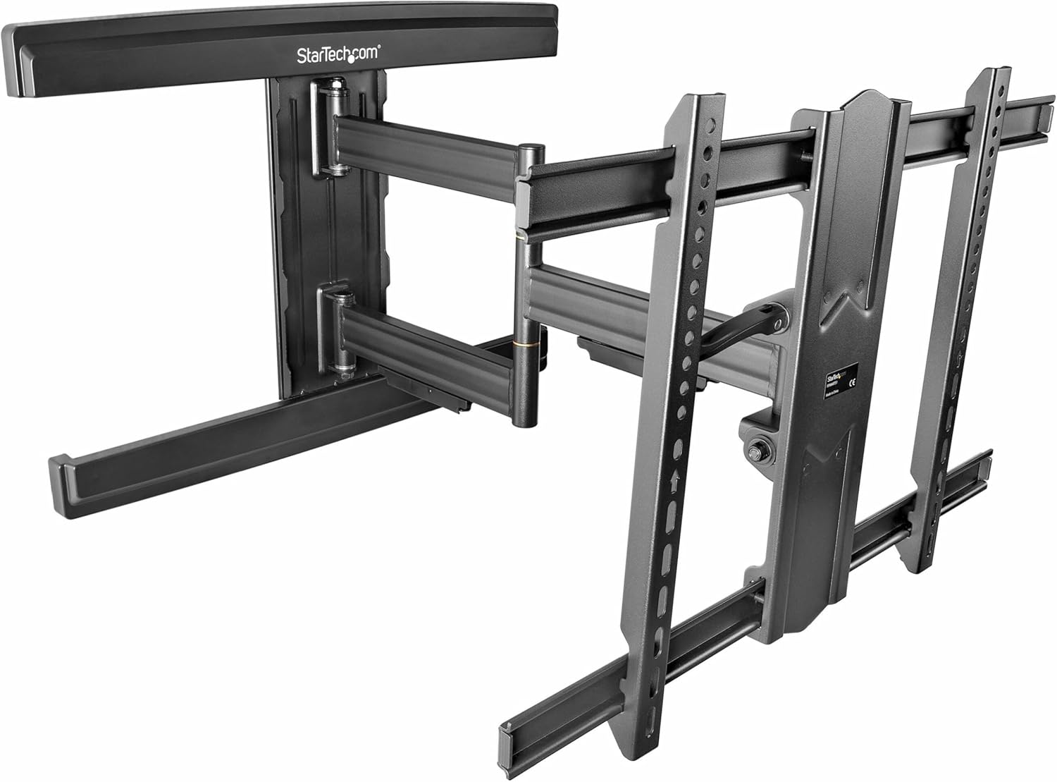 StarTech.com TV Wall Mount for up to 80 inch (100lb) VESA Mount Displays - Low Profile Full Motion Universal TV Wall Mount Bracket - Heavy Duty Adjustable Tilt/Swivel Articulating Arm (FPWARTS1)