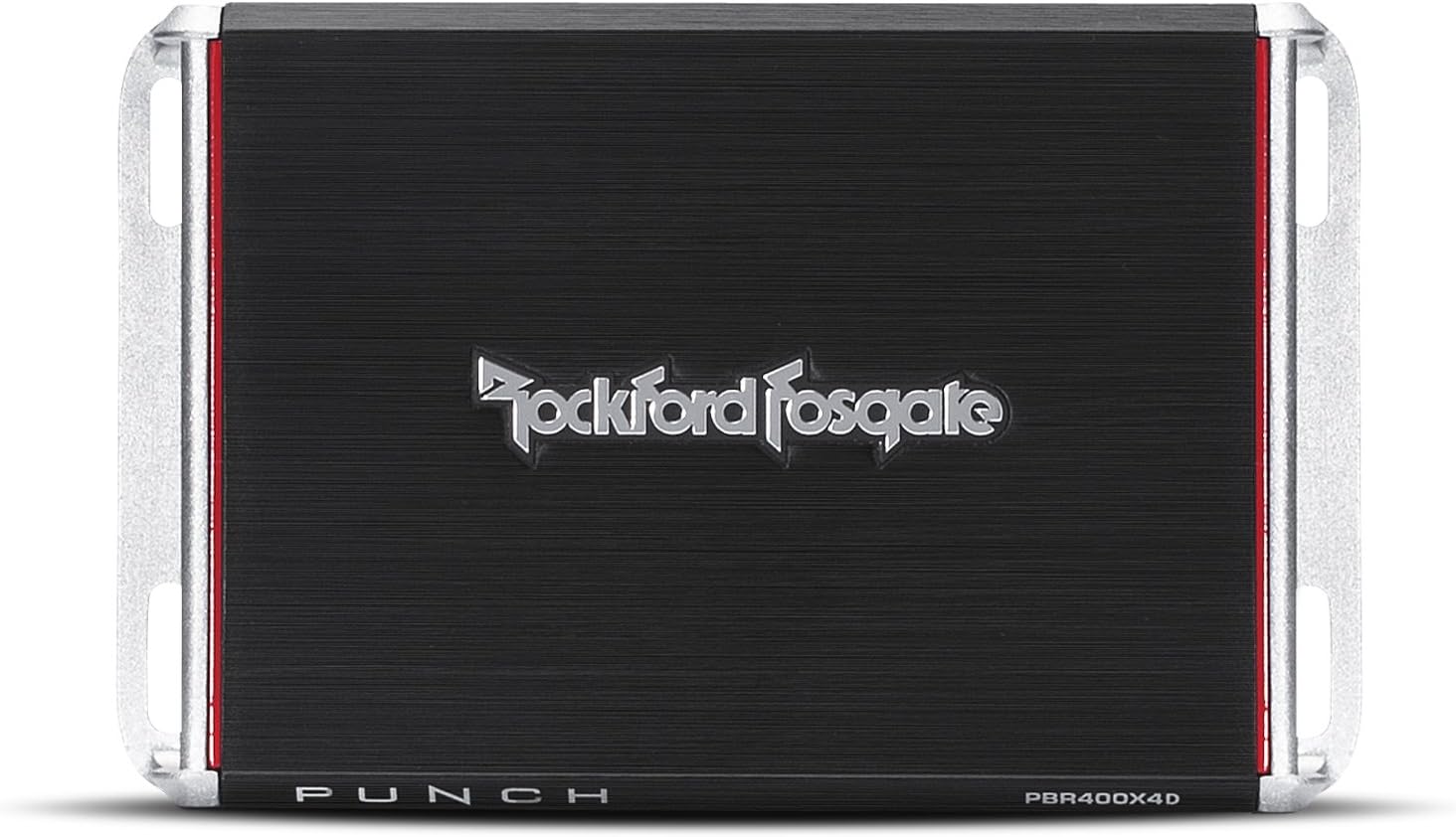 Rockford Fosgate Punch PBR400X4D Compact Chassis 400-Watt Full-Range 4-Channel Amplifier