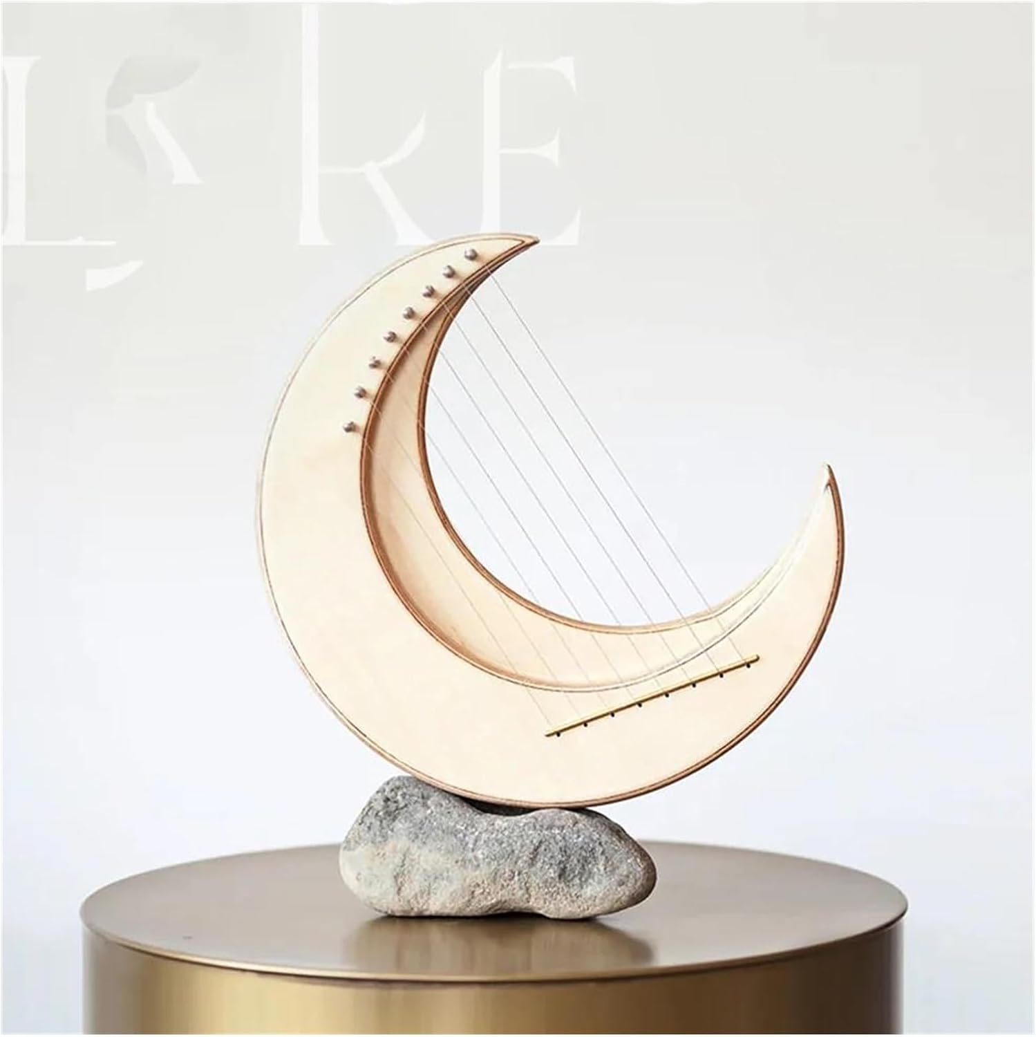 Lyre Harp Set 8 Strings Mini Strings Finger Harp Key G For Beginner Musical Instrument(Mini 8)