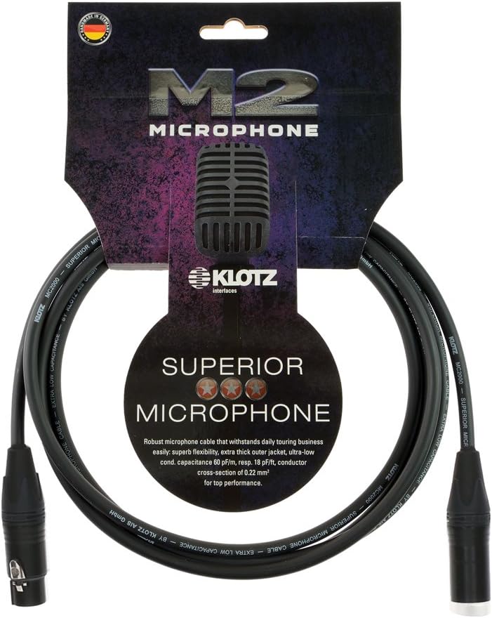 Klotz M2FM1-0500 Microphone Cable 5 m