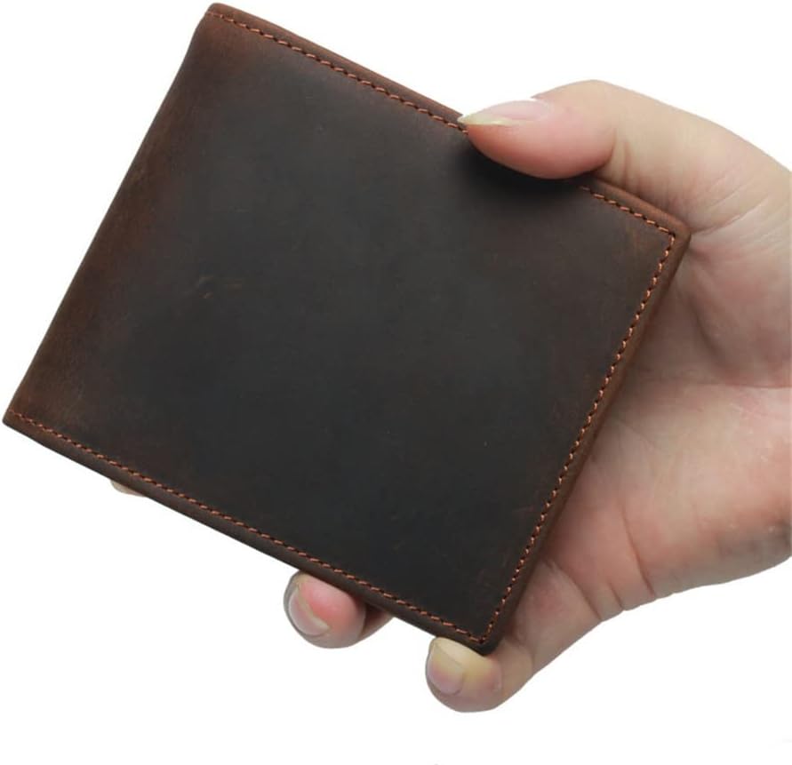 1pcs Short Wallet Anti-Theft Retro Men's and Women's Card Wallet Wallet Business Wallet