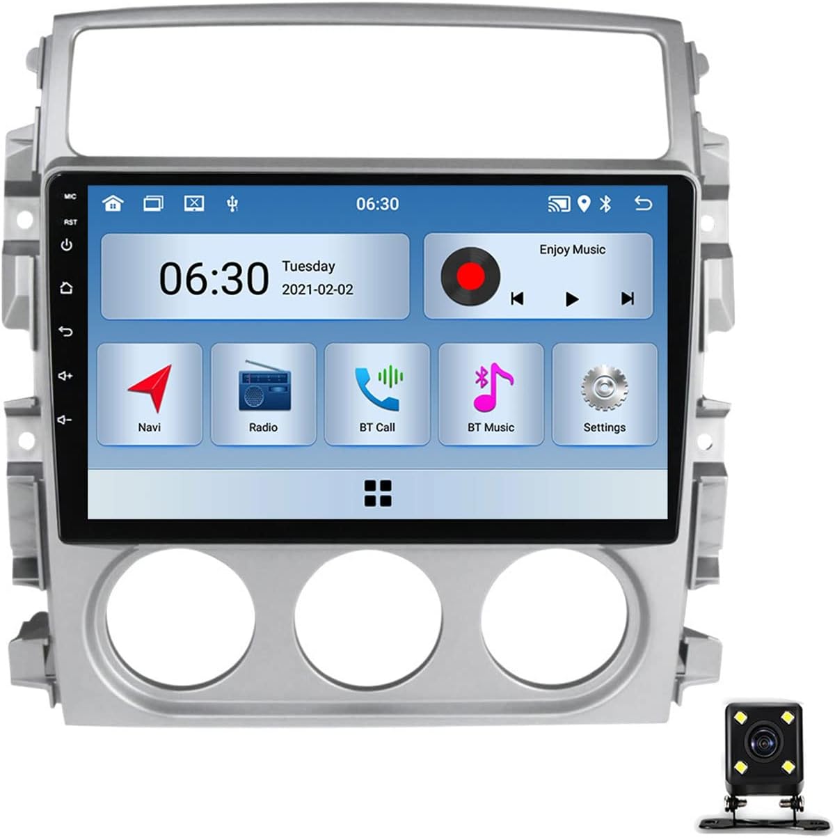 Car Stereo Multimedia MP5 Player for Suzuki Liana 2004~2008 Car Audio with Rear View Camera FM Radio 9 Inch Touch Screen Stereo Support Bluetooth/SWC/USB/Mirror Link/Carplay/Auto