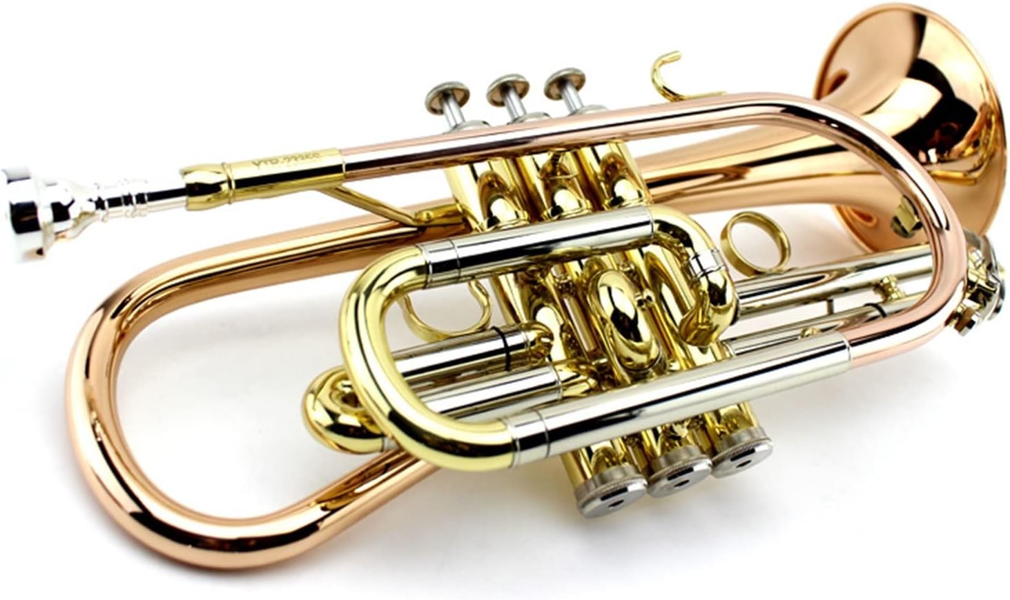 KESHUO B-Flat Cornet Instrument Phosphor Bronze Trumpets