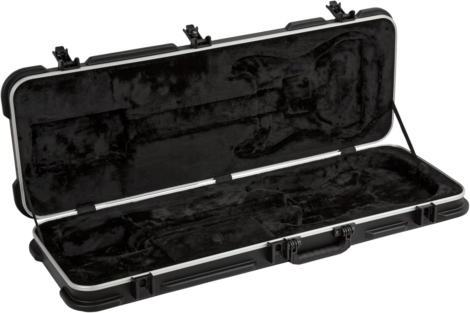 Jackson Dinky/Soloist Multi-Fit Molded Case Bundle with Instrument Cable, Guitar Strap and Picks