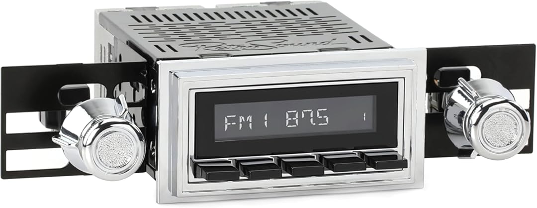 RetroRadio Compatible with 1969-72 Ford LTD Features Include Bluetooth, USB, AM/FM HCB-M2-126-05-75F1