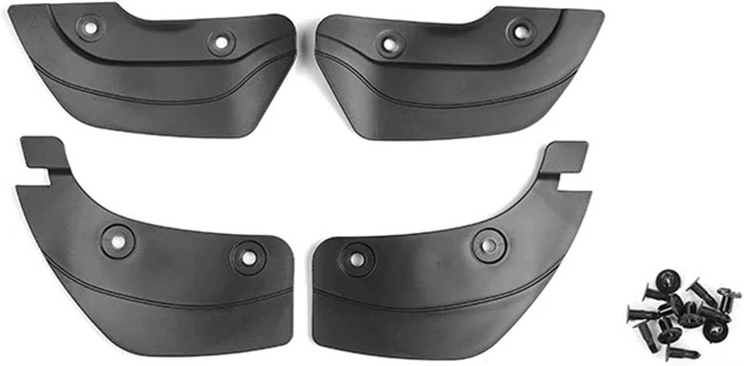 Invisible Mud Fenders Modification Compatible for Tesla Model Y 3 2020-2024 Car Exterior Accessories Mudguards 4Pcs(MY-EX39)
