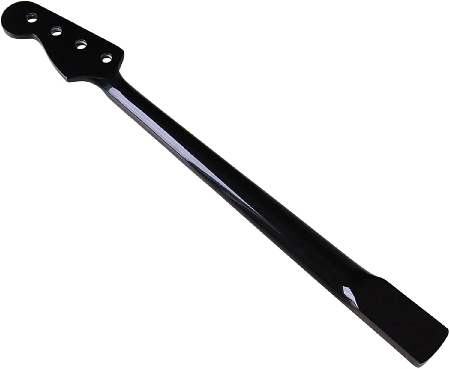 Electic Bass Guitar Neck 4 String Black Neck Maple Wood 20F Guitar Neck Electric Guitar Neck