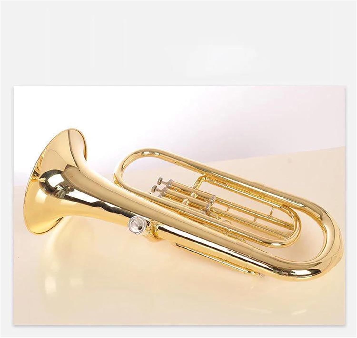 Beginner euphonium Japan Original Brass Gold-plated Baritono B-flat Tenor Three-key Euphonium Instrument Trumpet Horn