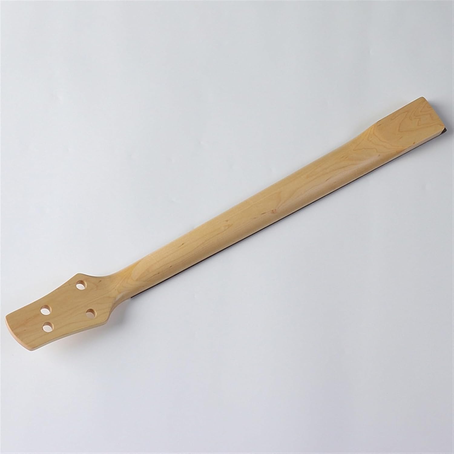 Replacement Guitar Neck 4-String 22-Fret Electric Bass Guitar Neck Matte Maple Right-Handed Ukulele Handle Modified DIY Guitar Instrument