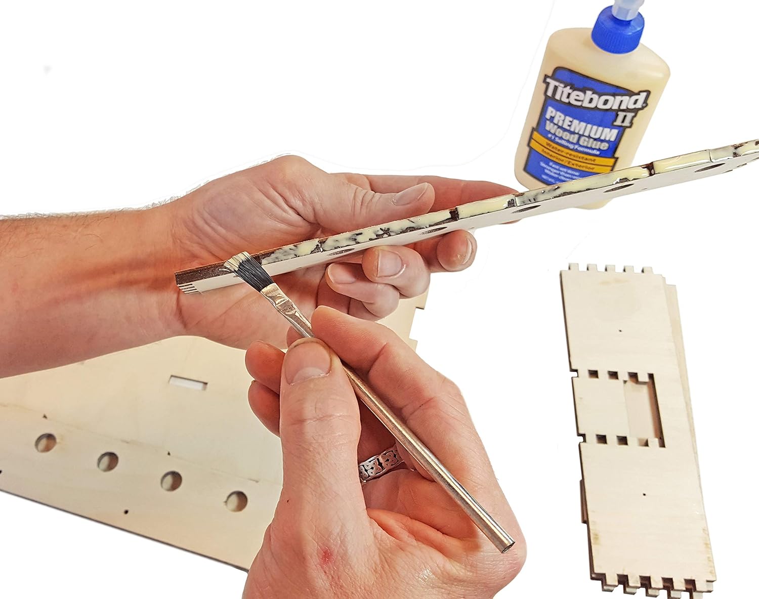 The Mountain Tenor Acoustic DIY 4-string Box Guitar Kit