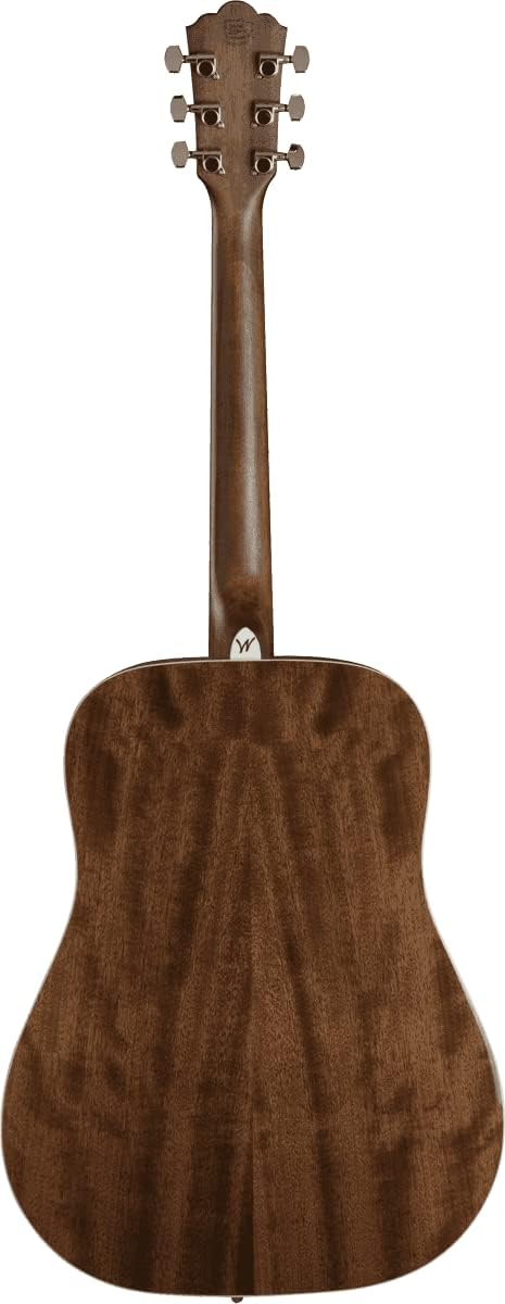 Washburn 6 String Acoustic Guitar, Natural Gloss (HD10S-O)