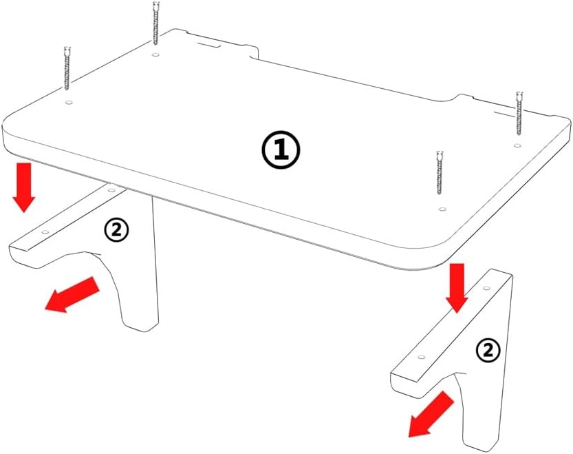 Floating Shelf Bracket Floating Wall Mount Shelf, Wall Mount Shelves, Shelf Wall-Mounted TV Stand, Storage Rack, Wall-Mounted Storage Rack Shelves Bracket (Color : D)