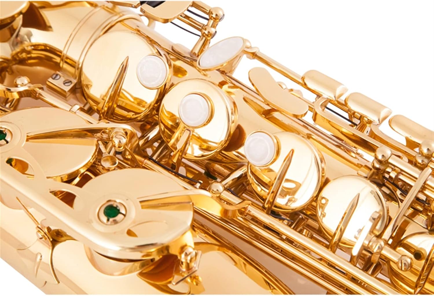 Sax Beginners Kit Antique Finish EB E- Flat Alto Saxophone Sax Shell Key Carve Pattern Woodwind Instrument with Case Gloves Straps Wind Instrument (Color : Red Bronze)