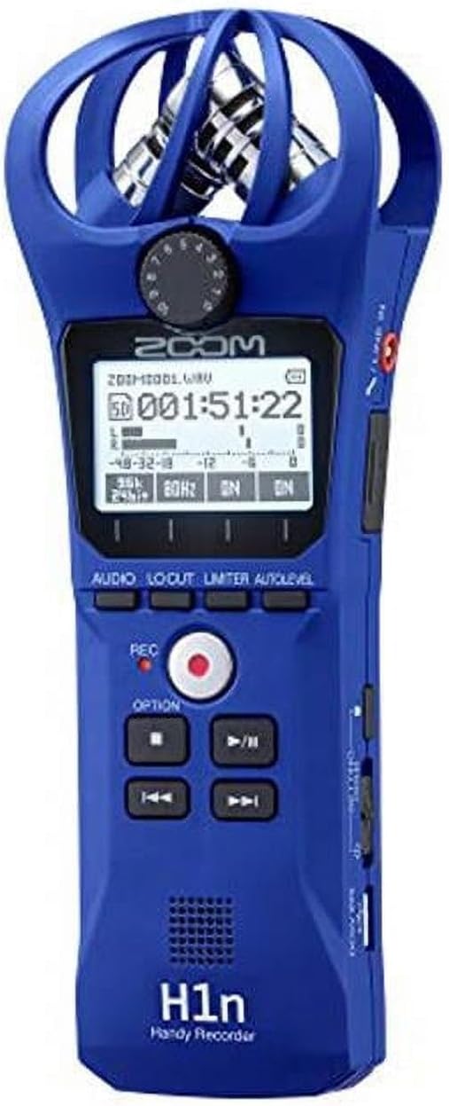 Zoom H1n Handy Recorder Blue Edition