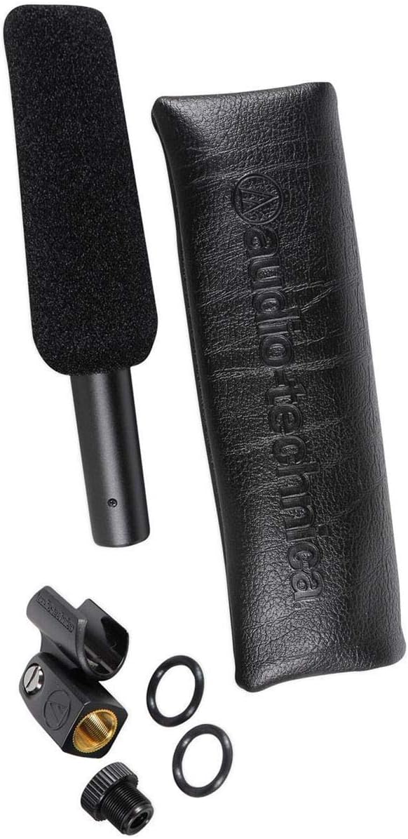 Audio-Technica (2) AT875R Shotgun Condenser Microphones Ideal for Video Production and Broadcast Audio Acquisition