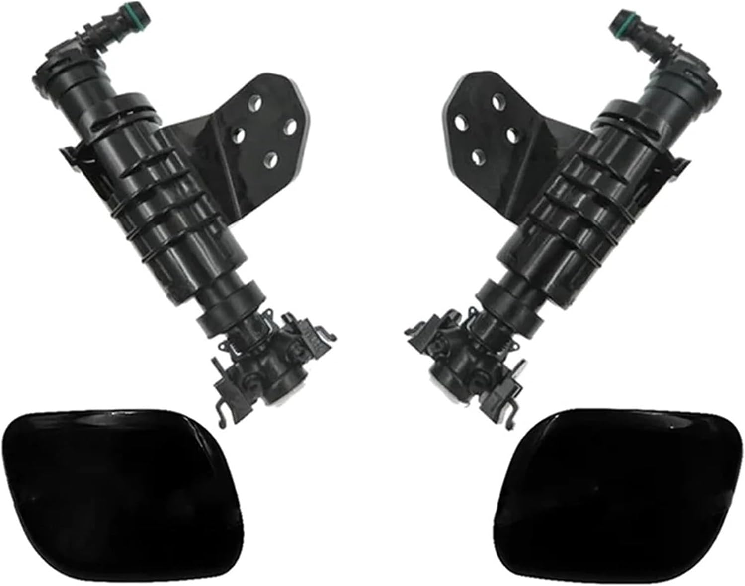 Front Headlight Jet Sprayer for Hyundai for Tucson 2017 2018 2019 Headlight Washer Nozzle Headlamp Spray Pump Cover Cap 98672-D7000 98671-D7000 98680-D3000 98690-D3000 Headlamp Sprayer