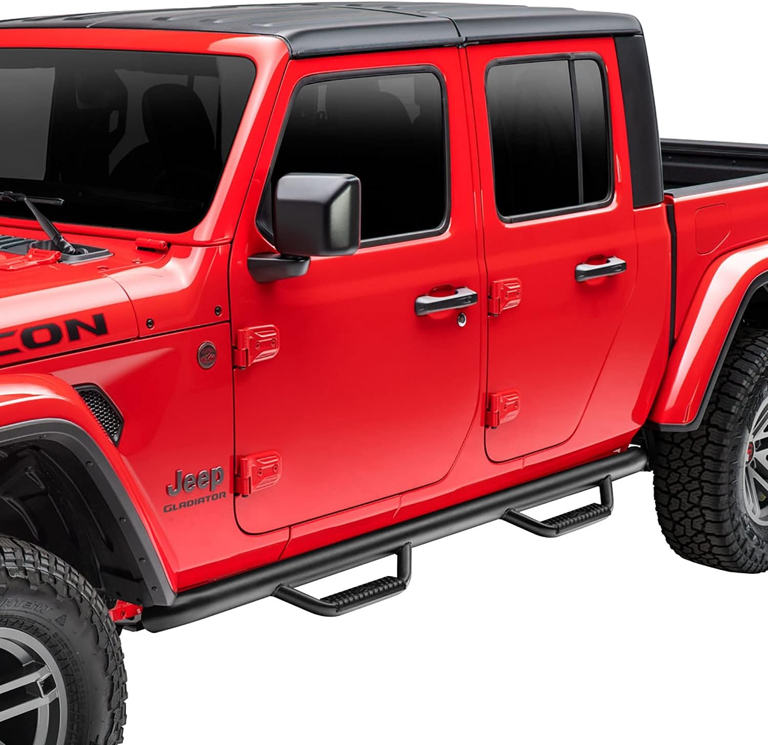 Rugged Ridge 11596.12 Spartan Nerf Bar, Black; 20-Current Jeep Gladiator JT