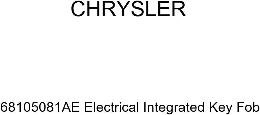 Chrysler Genuine 68105081AE Electrical Integrated Key Fob