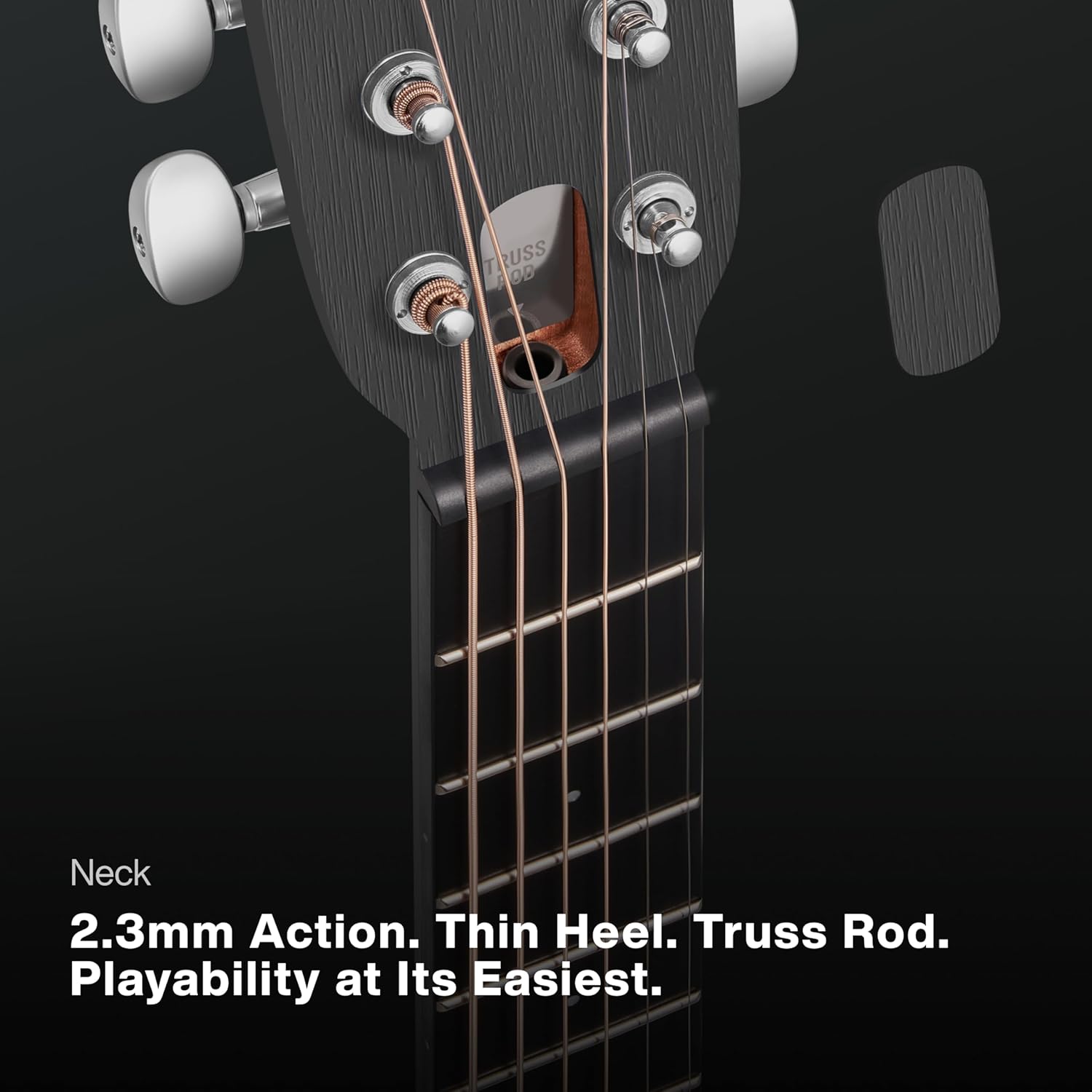 LAVA ME PLAY Smart Guitars,HILAVA 2.0 System Acoustic Electric Guitar,Right Handed 6 Steels String Acustica Guitarra For Adults & Teens & Beginner (36', LITE BAG,Nightfall & Frost White)