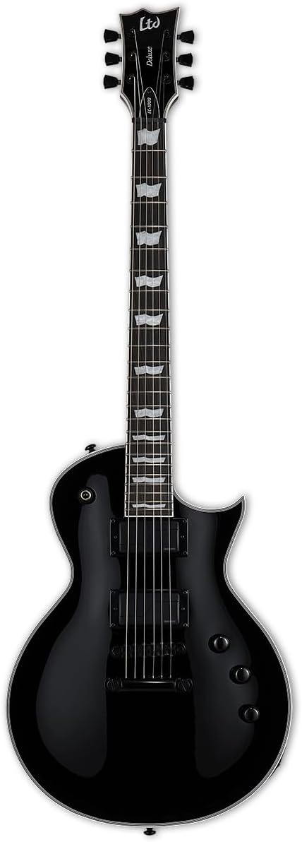 ESP LTD EC-1000S Fluence Electric Guitar, Black