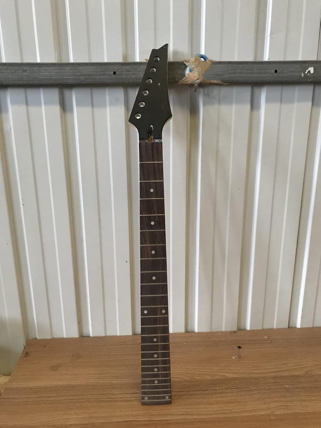 Electric Guitar Neck Maple 24 Frets Rosewood Fingerboard for ST Guitar Neck Unfinished Guitar Neck