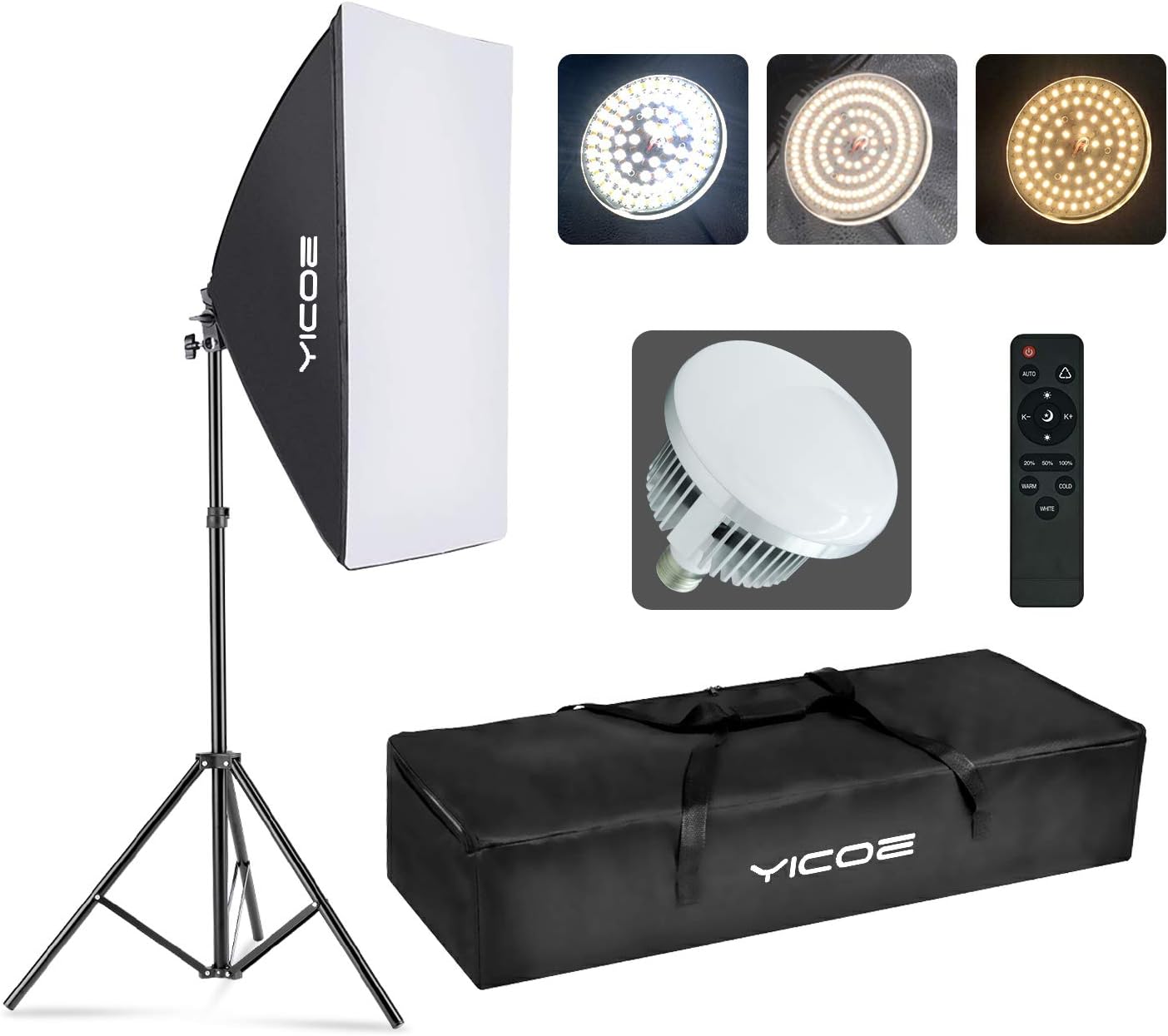 Softbox Photography Lighting Kit Professional Photo Studio Equipment 20