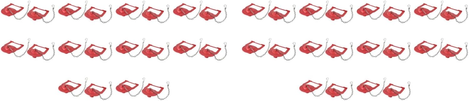 40 PCS 2 Inch Toilet Flapper for -Fin Flapper Replacement Kit, Replace for Toilet Part 84138, 84314