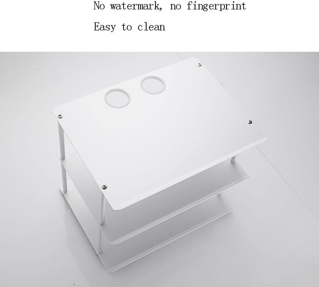 Router Shelf Wireless WiFi Modem ShelfManagement Storage Rack Household Small Object Storage Rack (Color : B)