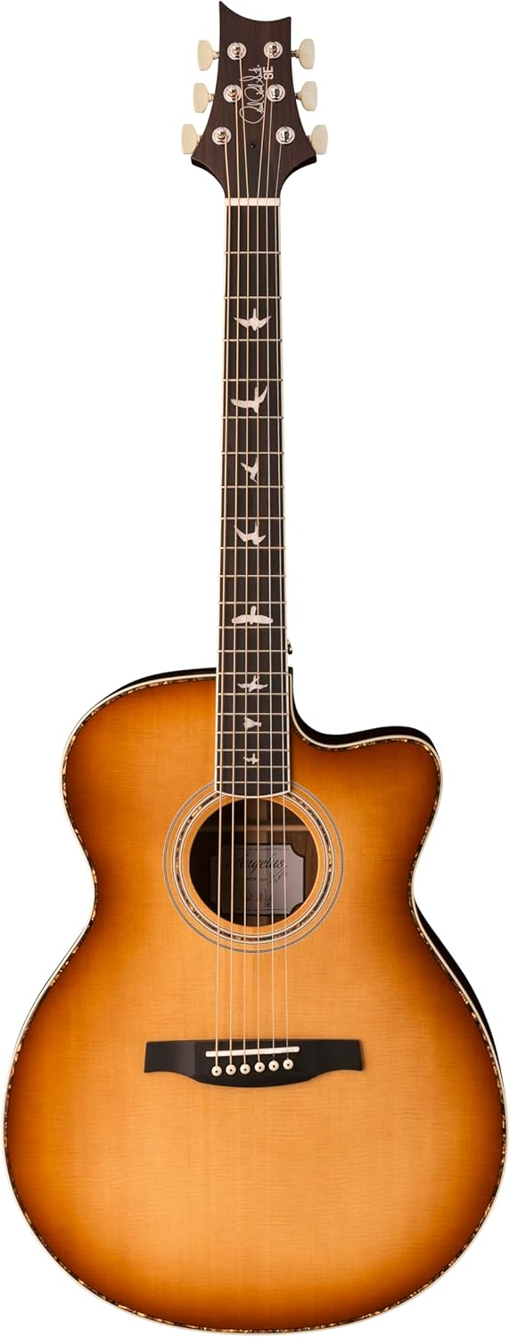 PRS SE Angeles A40 Acoustic Electric, Tobacco Sunburst with Case