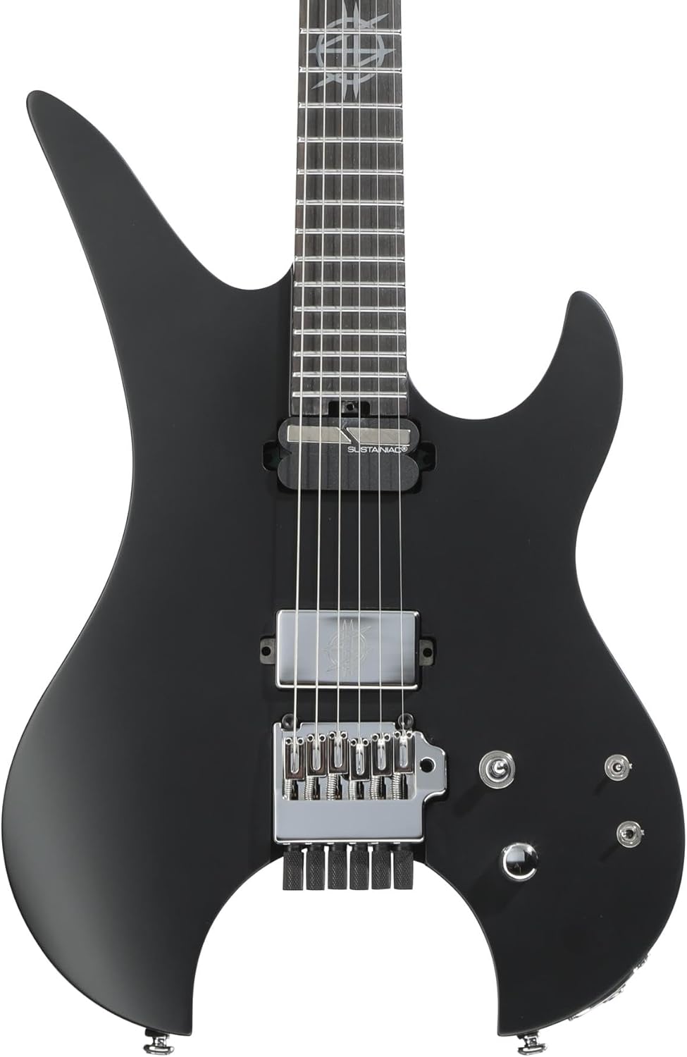 Schecter Synyster Gates Custom-6 TR-S Signature Headless Electric Guitar - Black