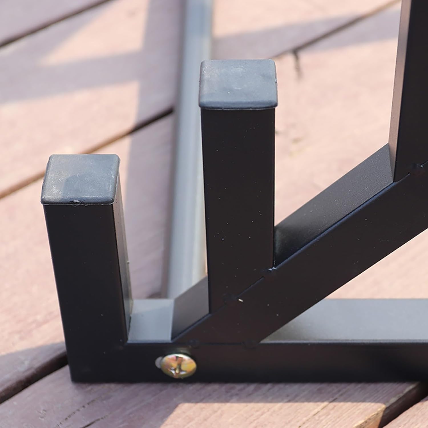 Floor Tile Display Stand,Ceramic Tile Door Stand Holder,Wooden Floor Sample Holder,Standing Floor Tile/Door Display Rack with 10 Card Slots