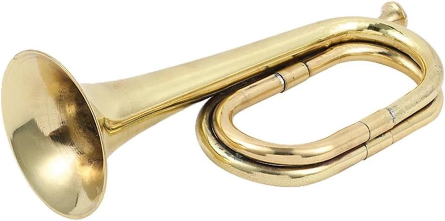 Trumpet Set Portable Traditional Wind Musical Instrument Copper Alloy Trumpets Bugle For Beginners Gift The Sound Quality Is Good