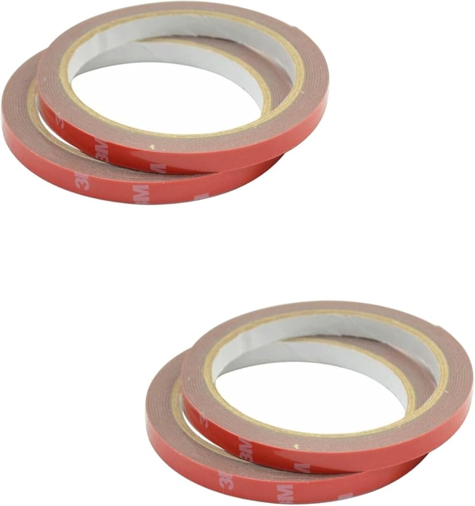 2 Set of - Double Sided Strong Adhesive Tape Acrylic Foam 90 0.2X Rolls for VW for Dodge for Chrysler for Audi for Acura FZ-2-3M-90