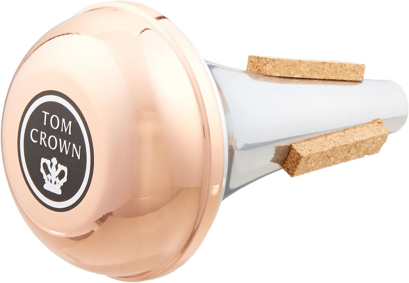 Tom Crown - Straight Aluminum Trumpet Mute with Copper End